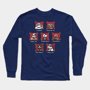 Video Game Characters Long Sleeve T-Shirt